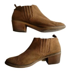 Melrose And Market Ankle Booties Size 8M Brown